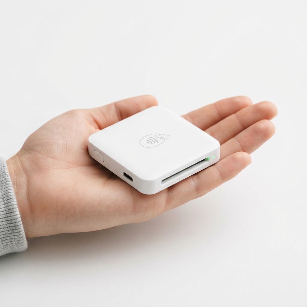 Mobile Card Reader — Pocket-sized card reader for payments on the go